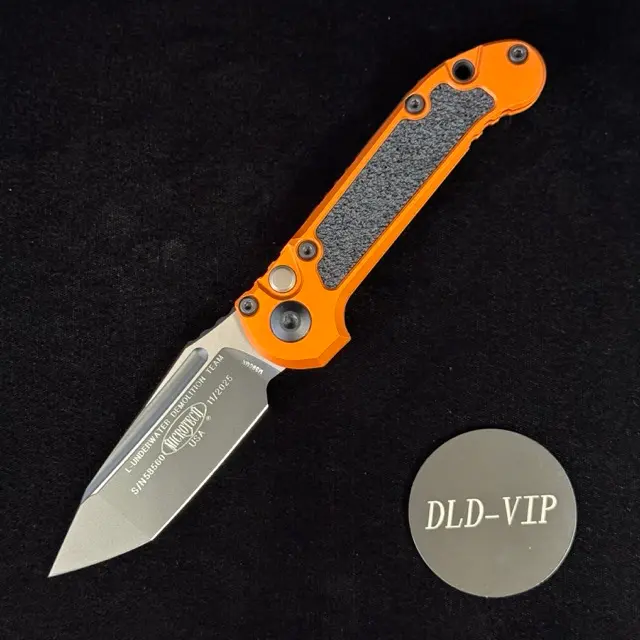 Microtech LUDT T/E Gen III Orange Standard 1136-1 OR Webinar - 1