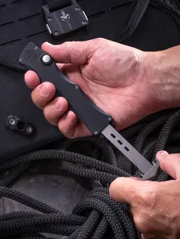 Microtech Marfione Select Halo IV Clip Point Stonewash Double Vapor Blast Stainless Webinar - 2