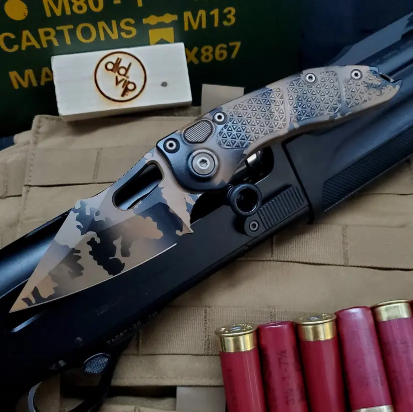 Microtech Stitch - A S/E Signature Series Coyote Camo Standard 169-1 CCS Webinar - 1