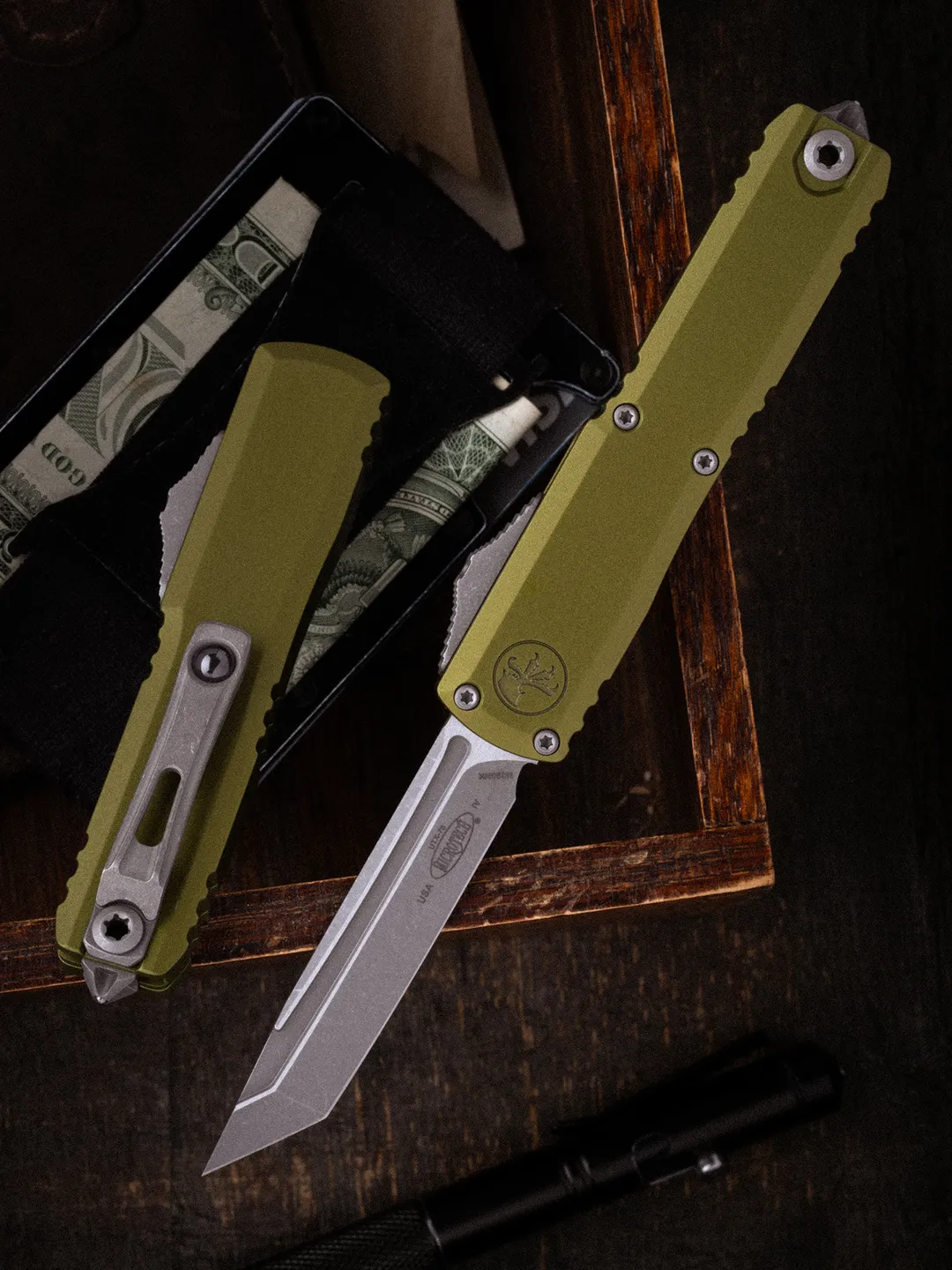 Microtech UTX-70 T/E Gen IV OD Green Apocalyptic Standard 11494-10 APOD Webinar