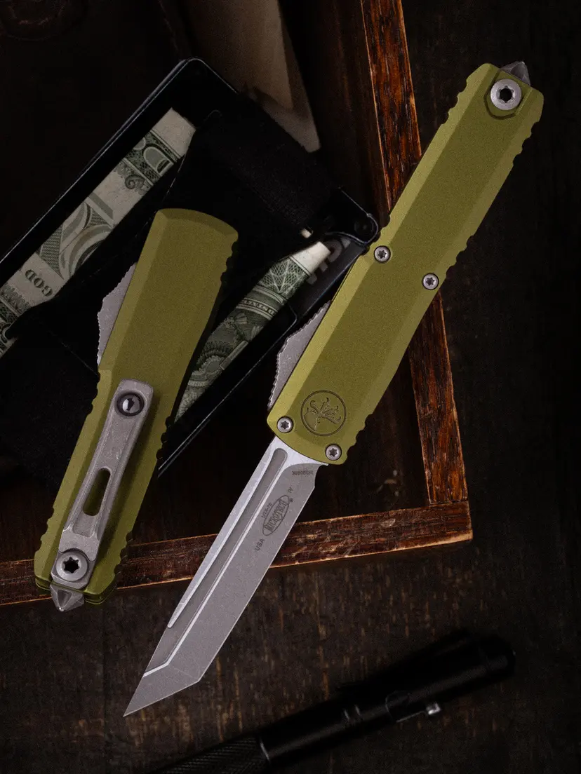 Microtech UTX-70 T/E Gen IV OD Green Apocalyptic Standard 11494-10 APOD Webinar - 1