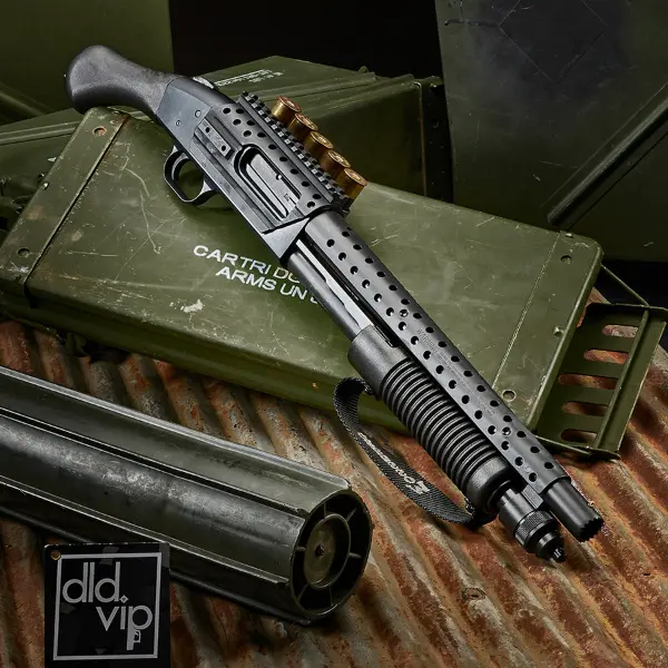 Mossberg 590 Shockwave 12Ga SPX w/ Side Saddle Webinar - 1
