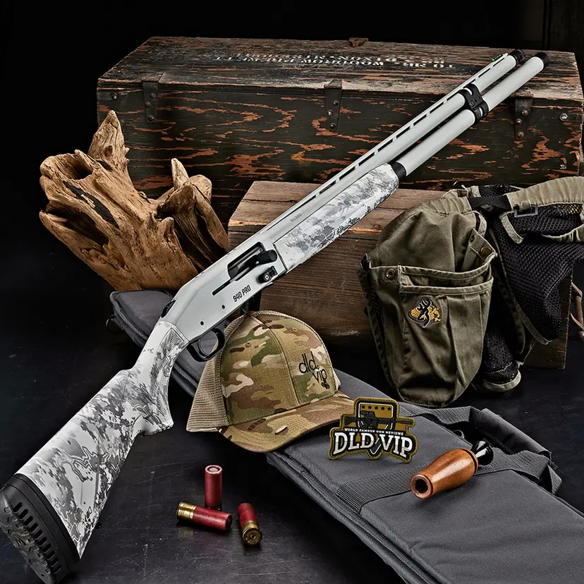 Mossberg 940 Pro Waterfowl Snow Goose 12Ga Viper Snow/Gray Cerakote Webinar - 1