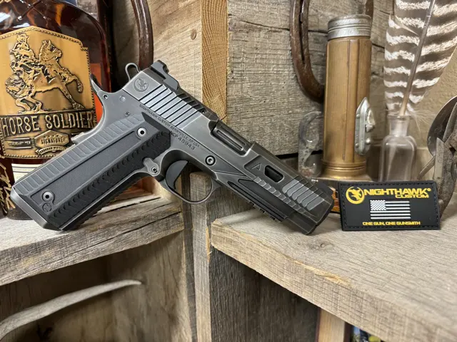 Nighthawk Custom Agent 2 Commander 9mm IOS and Gold Bead Front Sight Webinar - 1