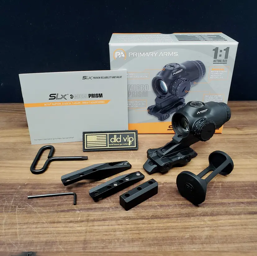 Primary Arms SLx 3X MicroPrism ACSS Raptor Red BDC 7.62x39/300BLK Webinar - 1