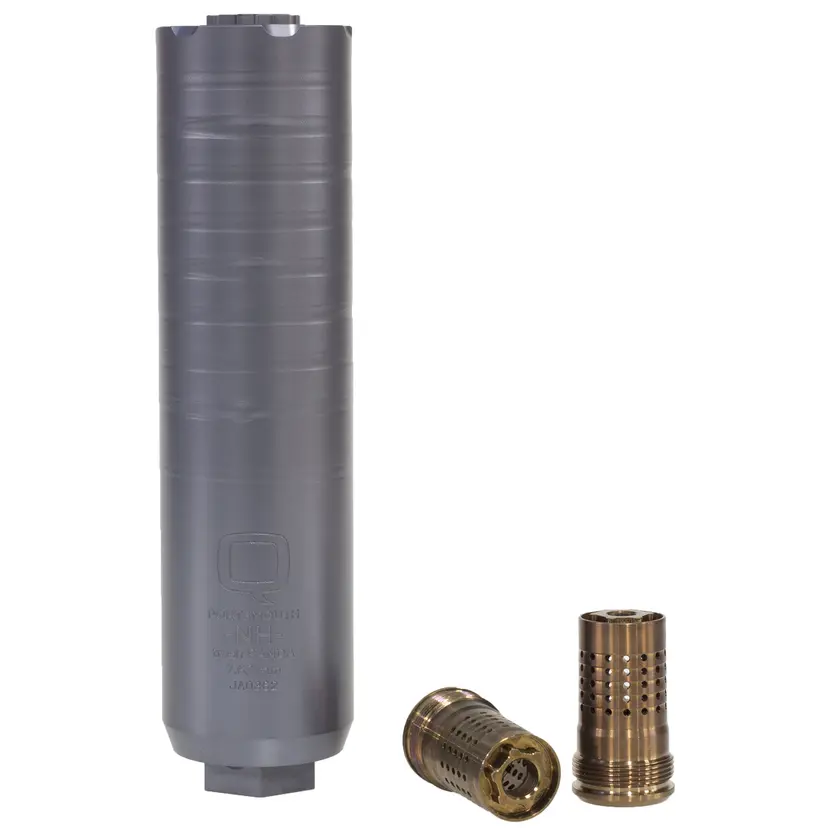 Q Trash Panda 7.62x51/300BLK/.300Win Suppressor w/ 2 Muzzle Brakes Webinar - 1