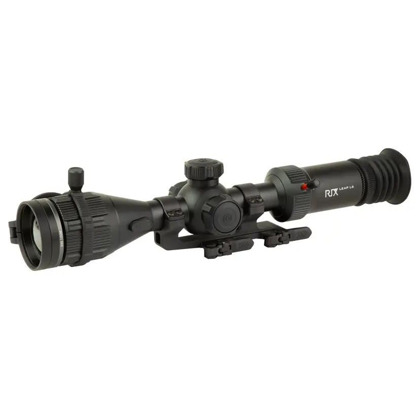 RIX LEAP-L6 50-640 Thermal Imaging Scope 50mm 2.8-8.4X Magnification Multiple Reticles Black with Mount Webinar - 1