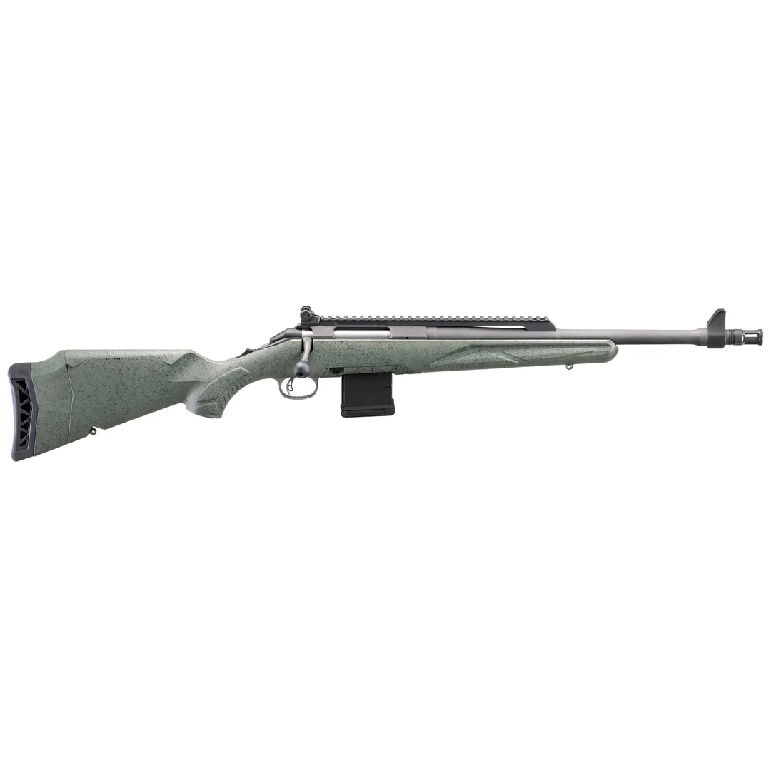 Ruger American G2 Scout Bolt Action Rifle 5.56 NATO 16.1in Threaded Barrel 1/2x28 1:8 Twist Cerakote Cobalt Webinar