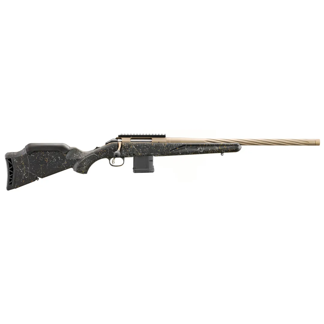 Ruger American Gen II Prairie Bolt Action Rifle .223 Rem 20in Threaded Barrel 1/2x28 1:8 Twist Bronze Cerakote 10rd Picatinny Rail Webinar