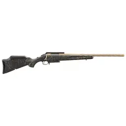 Ruger American Gen II Prairie Bolt Action Rifle 308 Win 20in Threaded Barrel 5/8x24 Bronze Cerakote Black Splatter Stock 3rd Webinar - 2