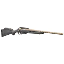 Ruger American Gen II Prairie Bolt Action Rifle 308 Win 20in Threaded Barrel 5/8x24 Bronze Cerakote Black Splatter Stock 3rd Webinar - 3