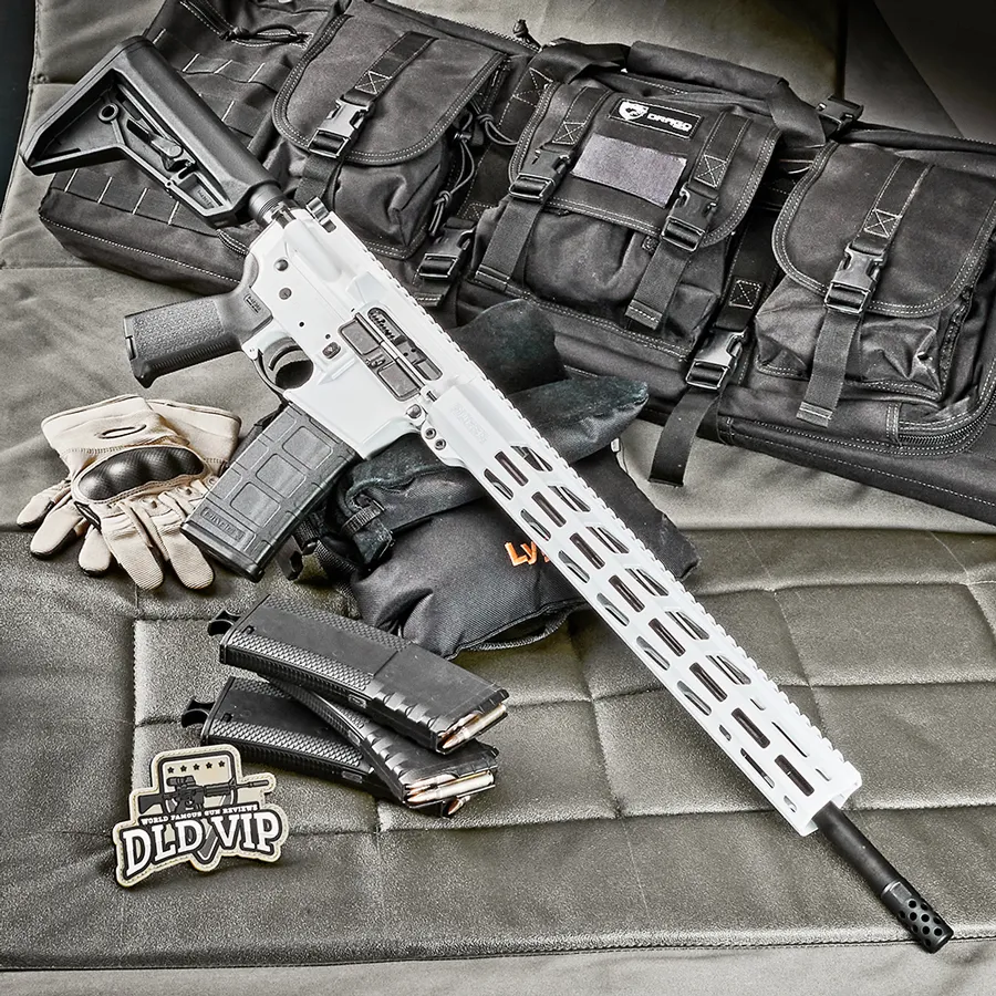 Ruger AR556 MPR 5.56 TALO 18" White Cerakote Webinar