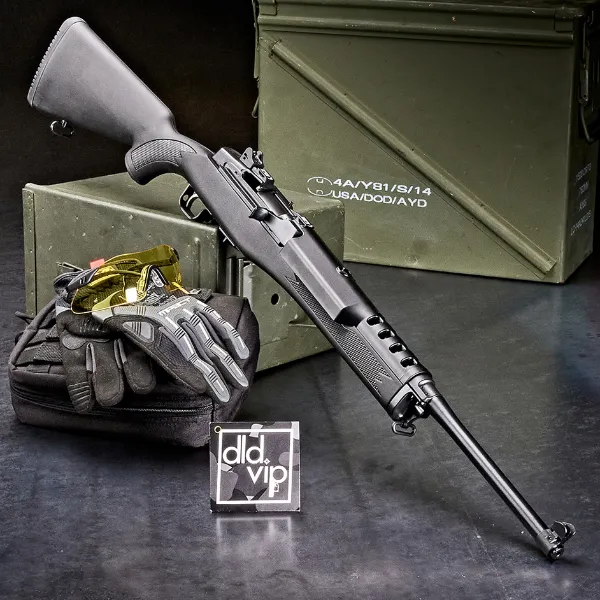 Ruger Mini-14 Ranch 5.56 18.5" Black w/ Scope Rings Webinar