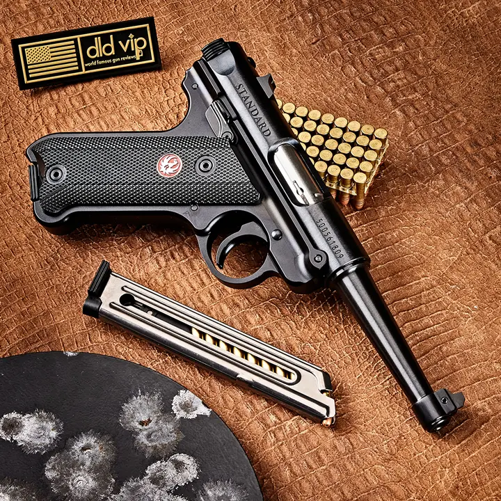Ruger MKIV STD .22LR 4.75" Blued Webinar - 1