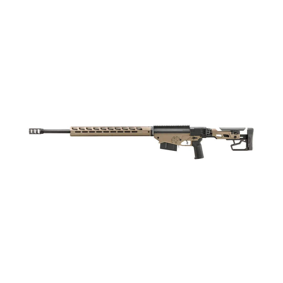 Ruger Precision Rifle Bolt Action 300 Win Mag 26in Heavy Barrel Black Bronze Cerakote 5rd Folding Adj Stock M-LOK 2 Mags Webinar