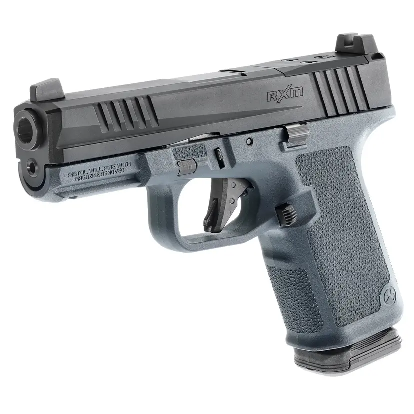 Ruger RXM 9MM Compact Striker Fired Pistol with Gray Frame Webinar - 1