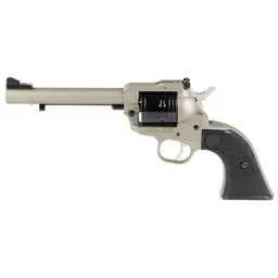 Ruger Super Wrangler .22WMR/.22LR Silver Cerakote w/ Black Grips Webinar - 2
