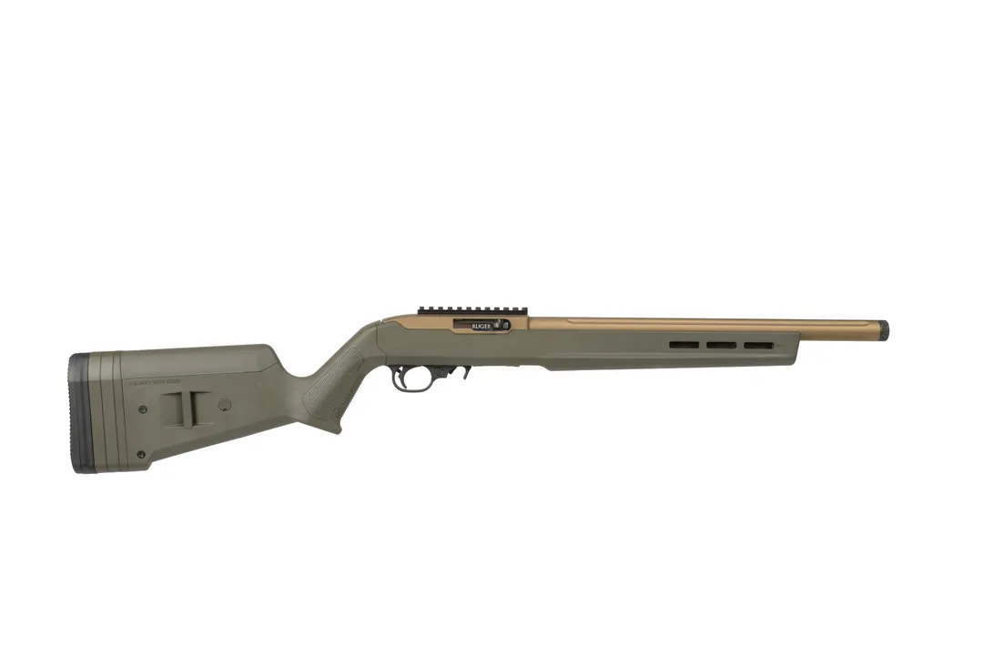 Ruger 10/22 .22LR Bronze Magpul OD Green Webinar