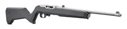 Ruger 10/22 Semi-Auto .22LR Rifle 18.5in Stainless Barrel Satin with Black Magpul X-22 Stock Webinar - 3