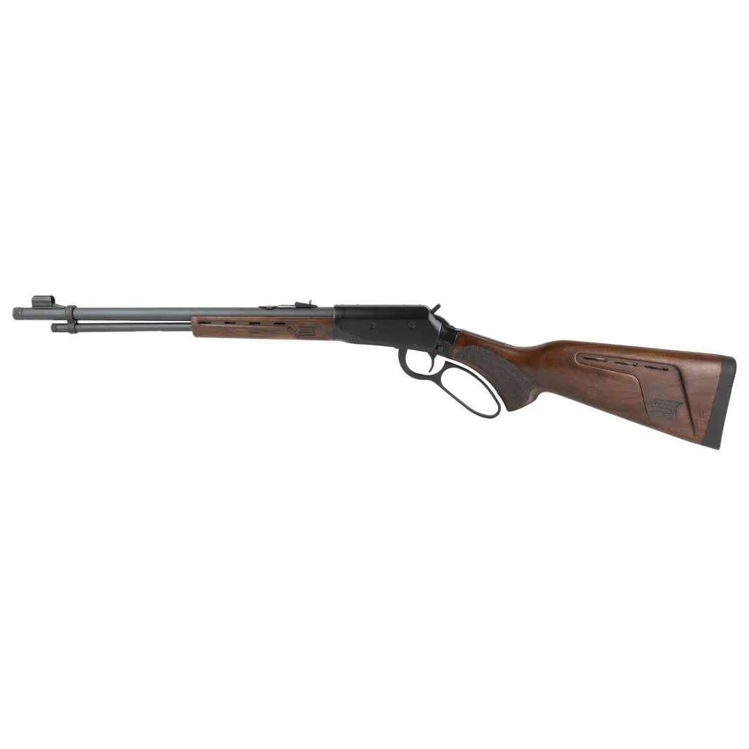 Savage Arms Revel DLX Lever Action Rifle .22 WMR 18in Threaded Barrel 9rd Walnut Stock Black Webinar