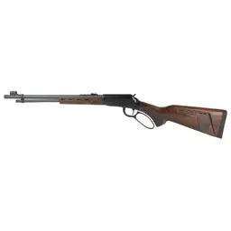 Savage Arms Revel DLX Lever Action Rifle .22 WMR 18in Threaded Barrel 9rd Walnut Stock Black Webinar - 1