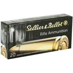 Sellier & Bellot 7.62x39mm 124 Grain Soft Point Rifle Ammo 600 Round Case Webinar - 2
