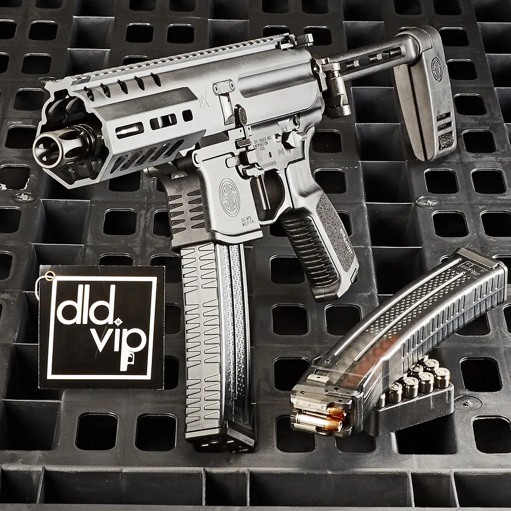 SIG Sauer MPX 9mm 4.5" w/ Folding PCB 35rd Webinar