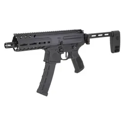 Sig Sauer MPX Semi-Auto Pistol 9mm 6in Threaded Barrel 13.5x1 LH Black Anodized with Pistol Brace 35rd Webinar - 1