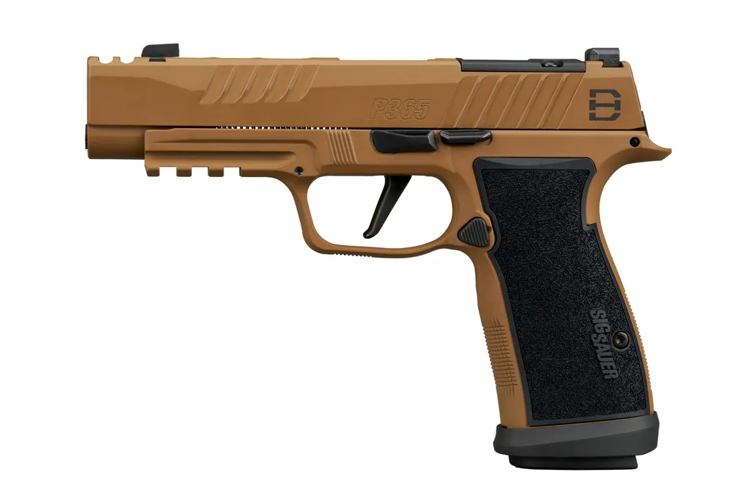 Sig Sauer P365 AXG DH3 9mm Striker-Fired Semi-Auto Pistol 3.7in Barrel Coyote Cerakote Optic Ready X-RAY3 Sights 21rd Webinar