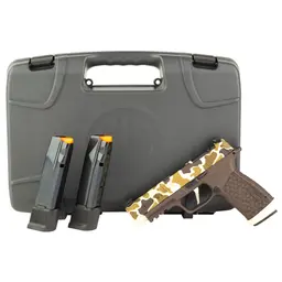 Sig Sauer P365 Fuse 9mm Compact Striker-Fired Pistol 4.3in Barrel Duck Camo Cerakote 21rd Mags Webinar - 1