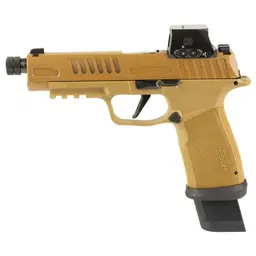 Sig Sauer P365 FUSE TACOPS 9mm Compact Striker-Fired Pistol 5.1in Threaded Barrel 21+1 Coyote Cerakote ROMEO-X Red Dot X-RAY3 Sights 4 Mags Webinar - 2