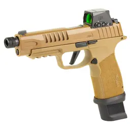 Sig Sauer P365 FUSE TACOPS 9mm Compact Striker-Fired Pistol 5.1in Threaded Barrel 21+1 Coyote Cerakote ROMEO-X Red Dot X-RAY3 Sights 4 Mags Webinar - 4