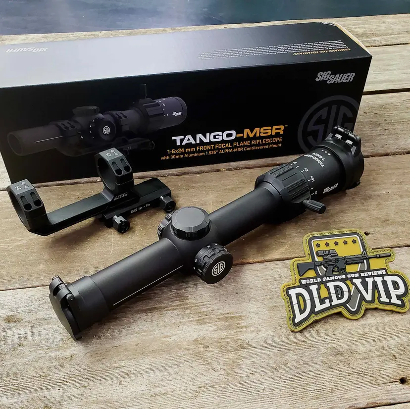 SIG Sauer Tango MSR 1-6x24 FFP Red Illum. BDC6 Reticle Webinar - 1