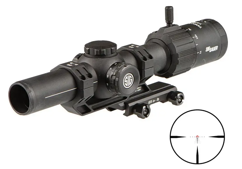 SIG Sauer Tango MSR 1-6x24 FFP Red Illum. BDC6 Reticle Webinar - 1
