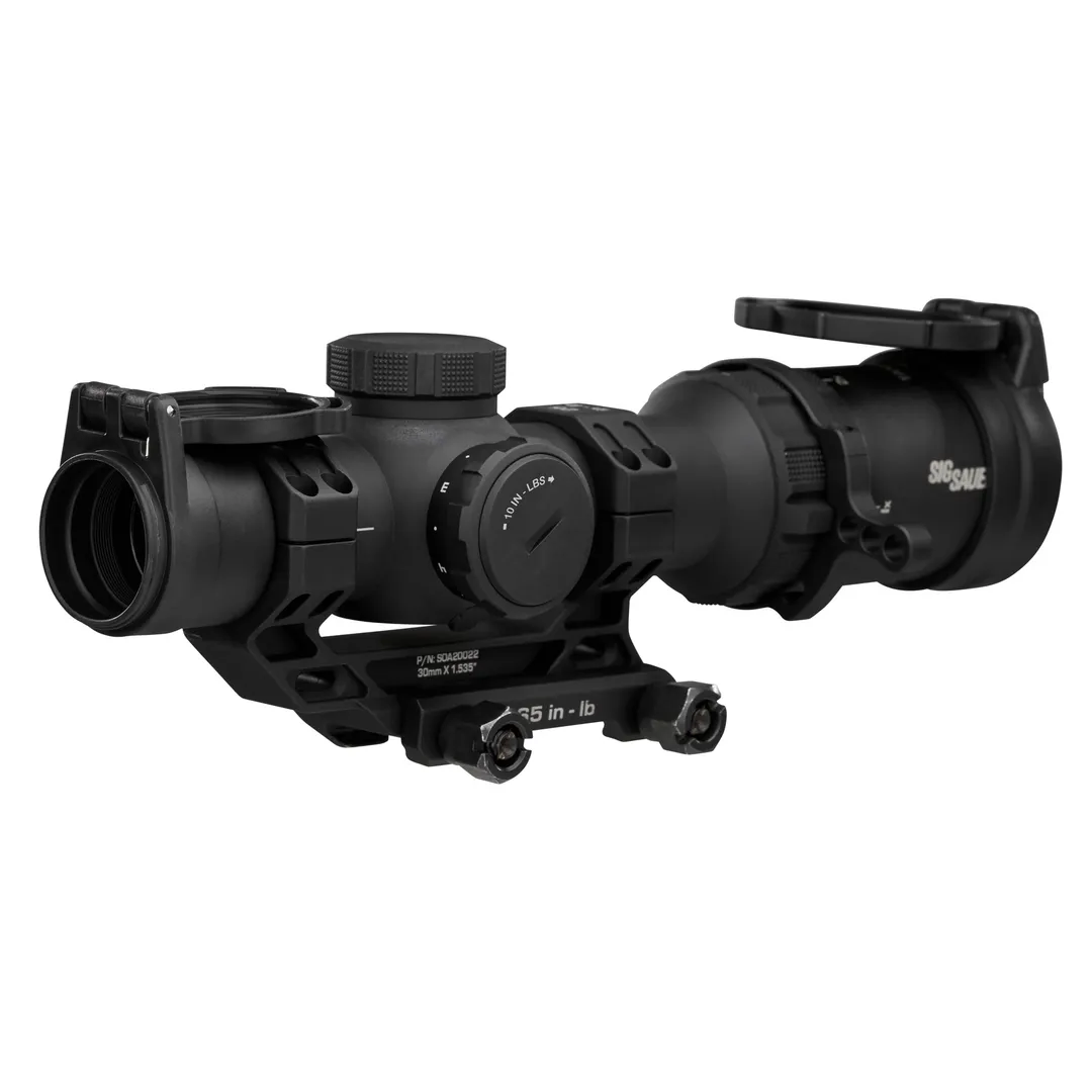 Sig Sauer TANGO-MSR Compact 1-6x24 SFP W/ Illuminated BDC6 Reticle & ALPHA MSR Mount Webinar
