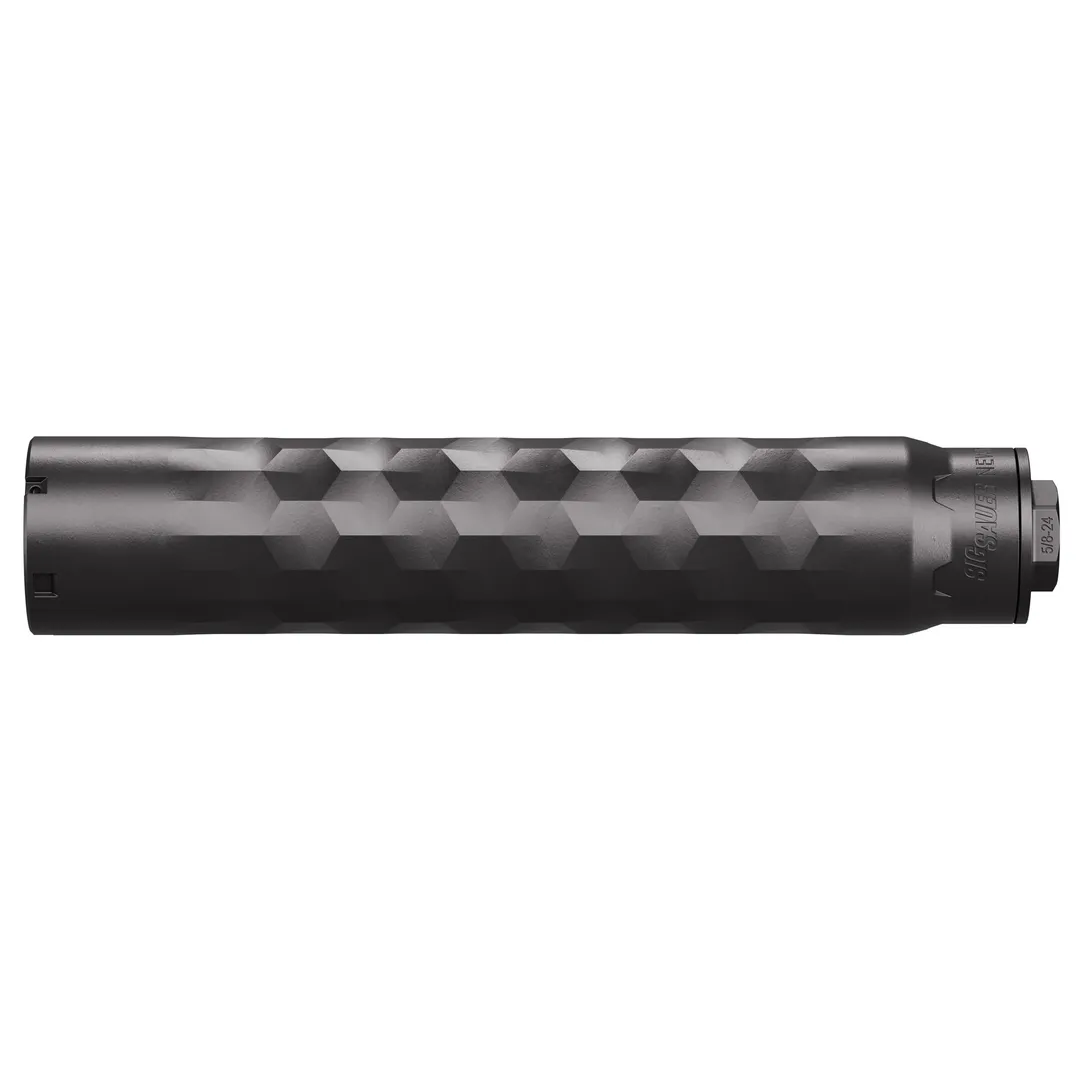 Sig Sauer Tin Can .30 Cal Titanium Suppressor, Black, HUB Compatible, 1/2x28 Direct Thread Webinar