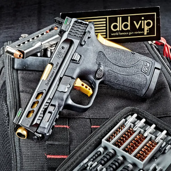 Smith & Wesson PC Shield EZ .380ACP Ported Gold Webinar - 1