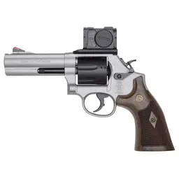 Smith & Wesson 686 Plus Spec Series R Revolver 357 Mag 38 Spl +P 4.13in Ported 7rd Cerakote Titanium Aimpoint ACRO P-2 Bundle Webinar - 2