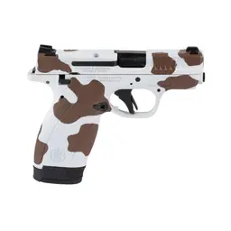 Smith & Wesson Bodyguard 2.0 .380 ACP Micro-Compact 2.75in Striker-Fired Pistol, Custom Brown Cow Cerakote, Tritium Bright Dot, Manual Safety, 12+1 w/ 12rd & 10rd Mags Webinar - 2