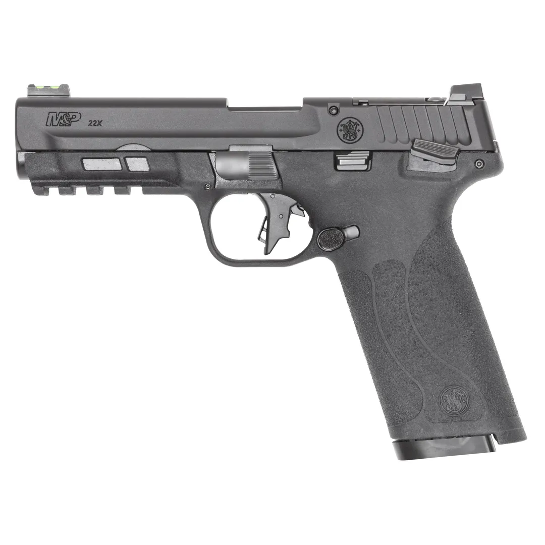 Smith & Wesson M&P 22X Optics Ready 22 LR Semi-Auto Pistol 4.1in Black 10+1 Manual Safety 2 Mags Webinar