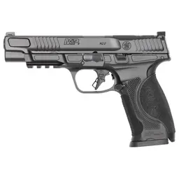 Smith & Wesson M&P 9 M2.0 Metal 9mm Striker-Fired Optics Ready Pistol 5in Barrel Armornite Black 15+1 2 Mags Webinar - 1