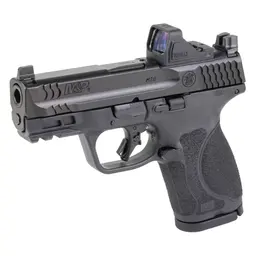 Smith & Wesson M&P M2.0 Compact 9mm 3.6in Optics Ready 15+1 Striker-Fired Pistol Bundle, Black, RFX11 Green Dot, 5 Mags, Savior Bag Webinar - 1