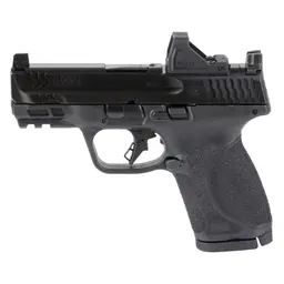 Smith & Wesson M&P M2.0 Compact 9mm 3.6in Optics Ready 15+1 Striker-Fired Pistol Bundle, Black, RFX11 Green Dot, 5 Mags, Savior Bag Webinar - 3