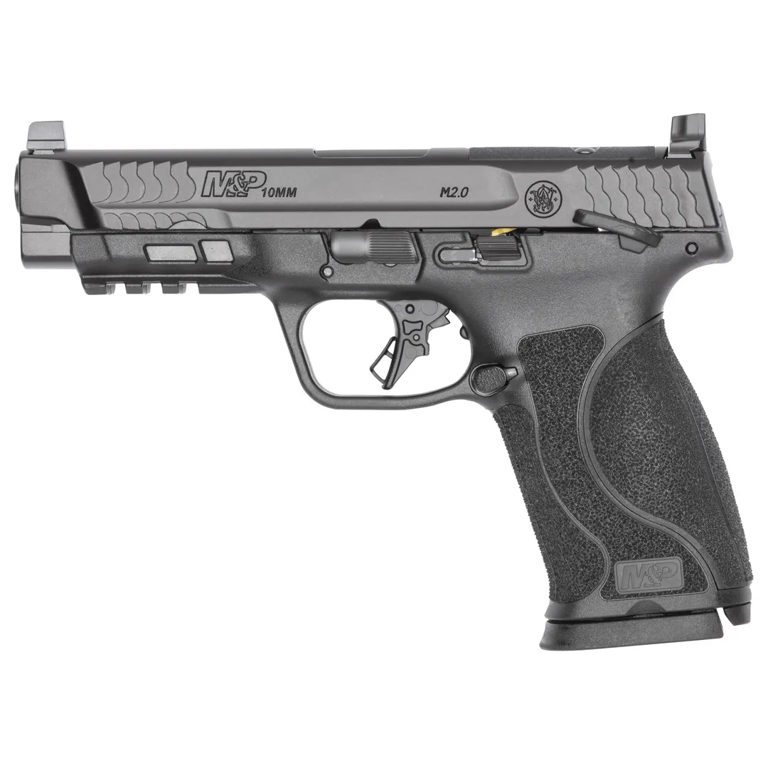 Smith & Wesson M&P M2.0 10mm Full Size Striker-Fired Pistol 4.6in Black Optics Ready 10rd CA Compliant Webinar