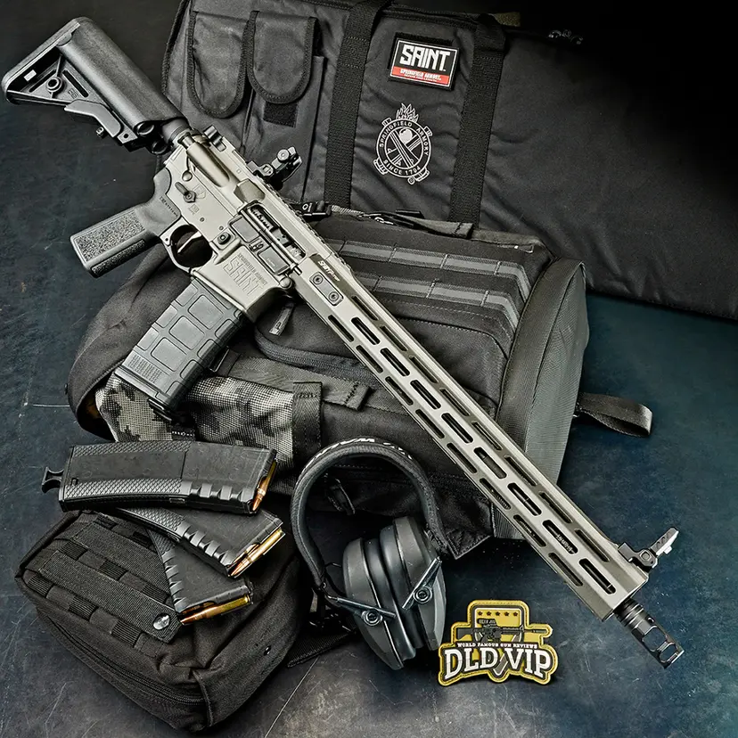 Springfield Armory Saint Victor 5.56 16" Tungsten Cerakote Webinar - 1