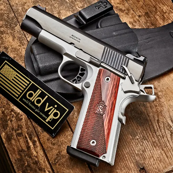 Springfield Armory 1911 Ronin 9mm 4.25" Blued/Satin Cerakote (RFO) Webinar - 1