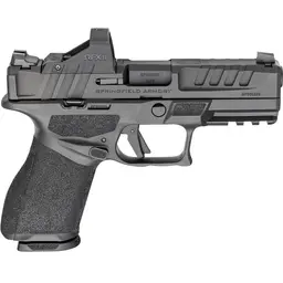 Springfield Echelon 4.0C 9mm Compact Striker-Fired Polymer Pistol 4in Black Melonite Optics Ready w Viridian Green Dot 15rd 4 Mags Range Bag Webinar - 2