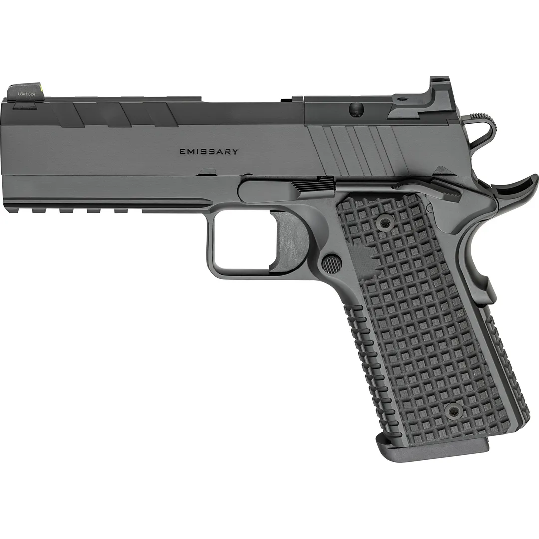 Springfield Emissary AOS 1911 9mm 4.25" Optics Ready Pistol, Black, 9rd – Match Grade Barrel, Tritium Sights Webinar