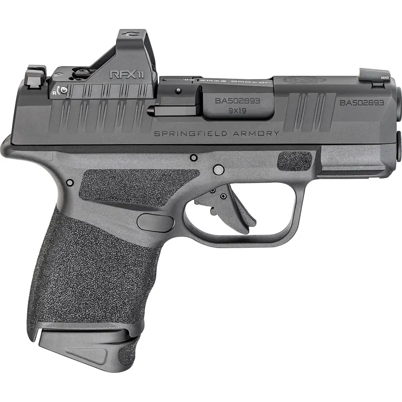 Springfield Hellcat OSP 9mm 3" Viridian Green Dot Webinar - 1