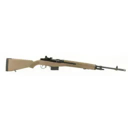 Springfield M1A Standard Semi-Auto Rifle .308 Win 22in Barrel Blue Finish FDE Composite Stock Adjustable Sights 10rd CA Compliant Webinar - 2